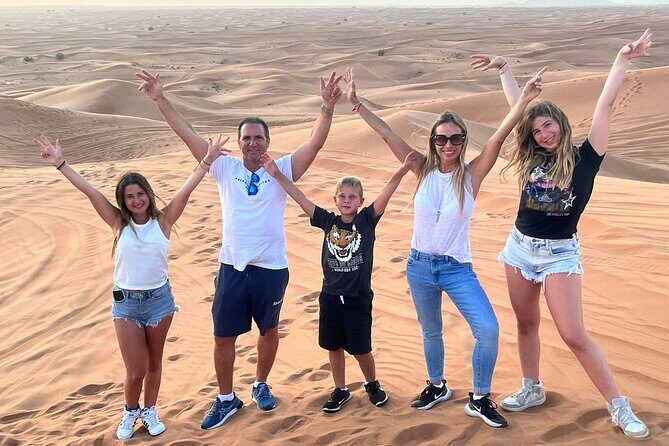 Dubai Red Dunes Safari, ATV, Camel ride, BBQ at Desert Camp - Desert camp arrival: sweets and tea before you play