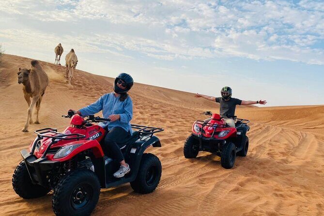 Dubai Red Dunes Safari, ATV, Camel ride, BBQ at Desert Camp - Value for $150: what you’re really paying for