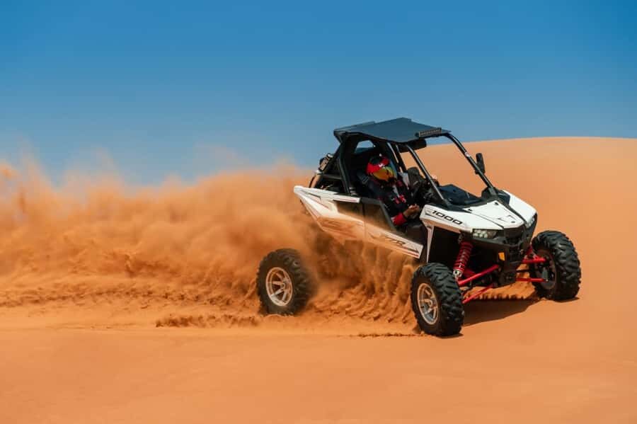 Dubai: Self-Drive 4WD Dune Buggy Guided Desert Adventure - The Dunes You’ll Hunt: Big Red, Pink Rock, Fossil Rock, and More