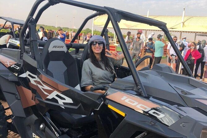 Dubai: Self-Drive Adventure with 2000cc Dune Buggy - Sunset Stop, Camel Ride, and Sandboarding