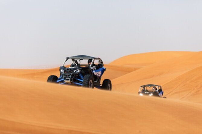 Dubai: Self-Drive Adventure with 2000cc Dune Buggy - Camp Extras in the 6-Hour Option: Food, Shisha, Henna, and Shows