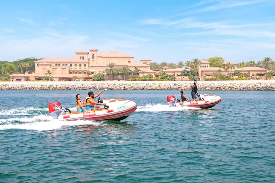 Dubai: Self-Drive Boat Experience for 1 or 2 People - Speed, safety, and comfort: how to enjoy up to 60 km/hr without getting tense