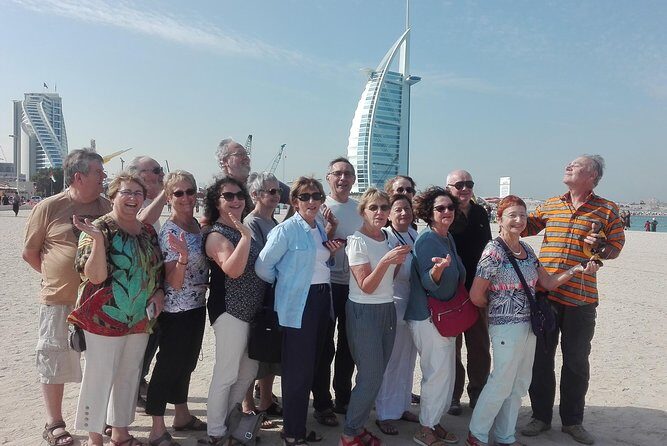 Dubai Sightseeing Day tour - Palm Jumeirah by Road and Monorail: Atlantis and the Crescent Breakwater