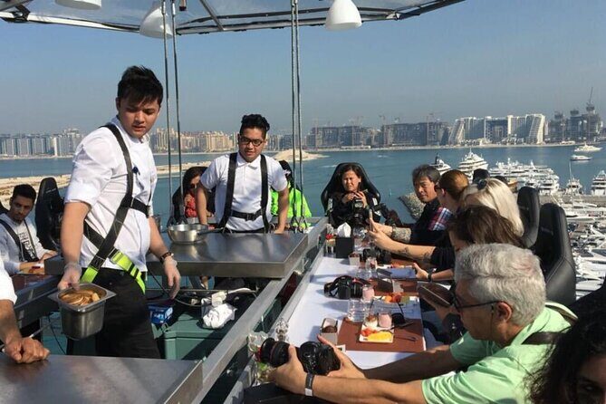 Dubai: Sky-High Dining Experience Dinner in the Sky - The 90-Minute Timeline: Belt-In, Lift-Up, Eat, Snap Photos