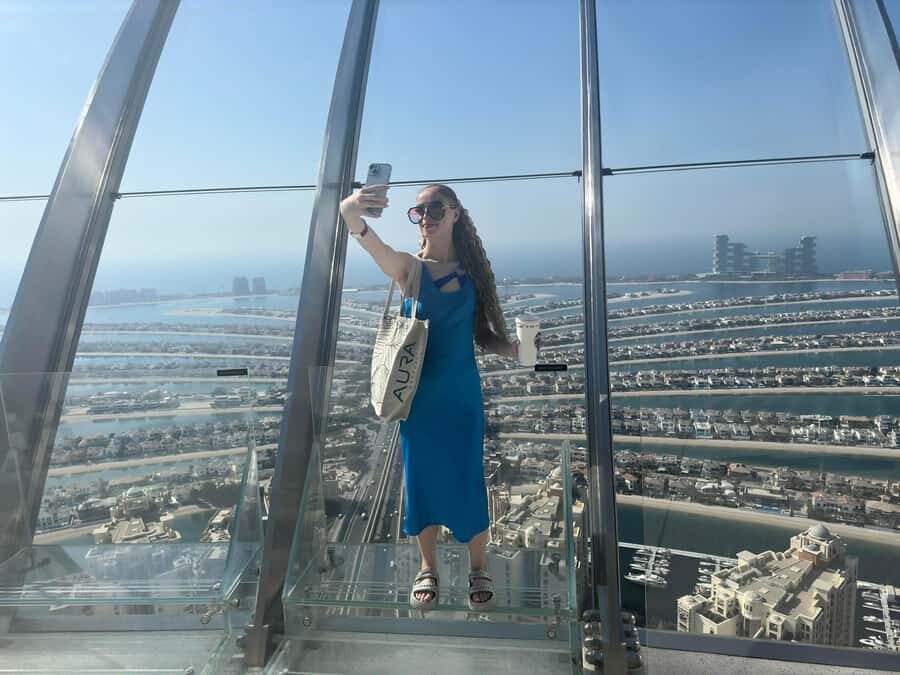 Dubai: Sky Pool and Palm Observatory Access - Palm Observatory: the Palm Jumeirah story on priority time