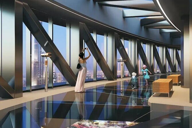 Dubai Sky Views Observatory Tickets with Glass Slide Ride - Observing Dubai from levels 52 and 53
