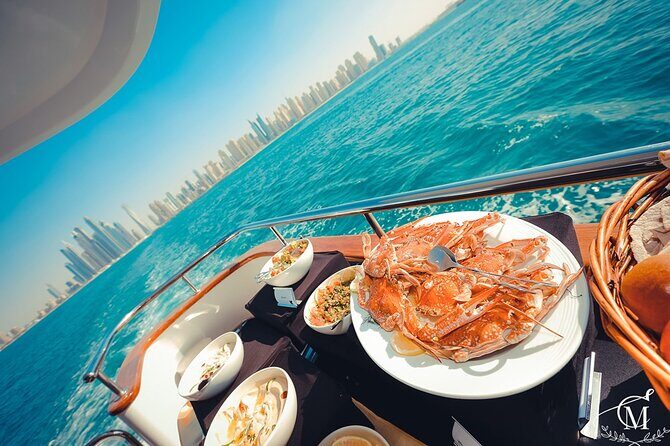 Dubai Sky Walker Sharing Yacht Tour with Live BBQ and Drinks - Safety basics that actually matter: life jackets and swim time