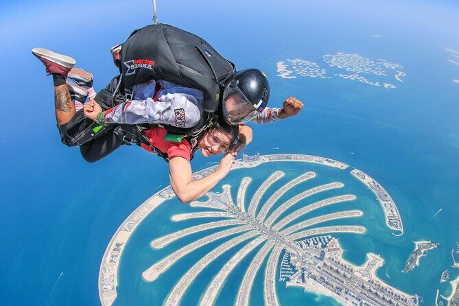 Dubai Skydive Tandem Over The Palm including Transfers - Key things to know before you book