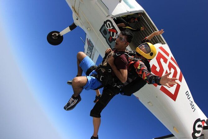 Dubai Skydive Tandem Over The Palm including Transfers - Freefall at Over 120 mph: The Sensation You’ll Remember