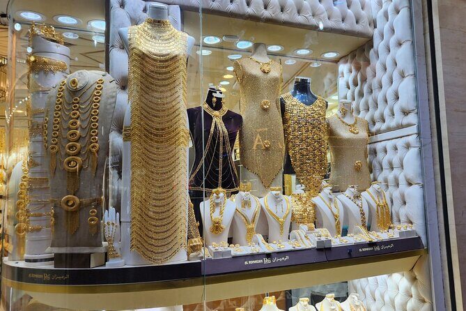 Dubai Souks, Museum Guided Tour with Boat Ride and Food Tastings - Gold Souk finish in Deira: end point with easy next steps