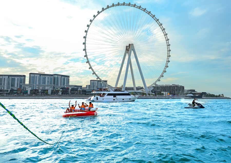 Dubai: Speedboat-Pulled Donut Ride Trip in JBR - What’s Included (and What’s Not) for the Ride