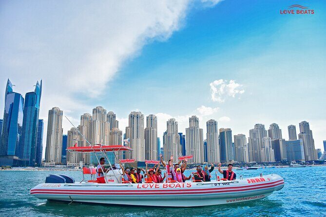 Dubai Speedboat Tour: JBR Skyline, Atlantis, Burj AlArab Optional - Small-group ride quality: Why fewer people can make the day better