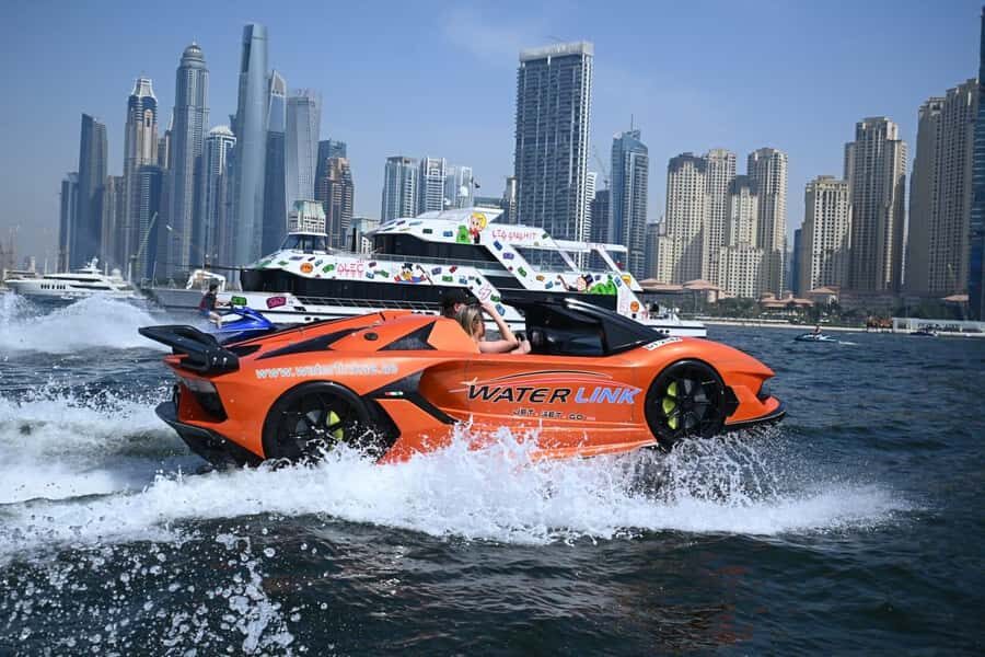 Dubai: Splash & Thrill | 20min Jet Car DXB Harbour - Quick hits before you go