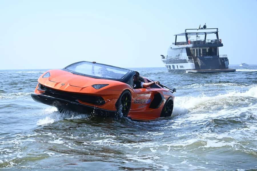 Dubai: Splash & Thrill | 20min Jet Car DXB Harbour - Jet Car Controls Feel Like a Sports Car on Waves