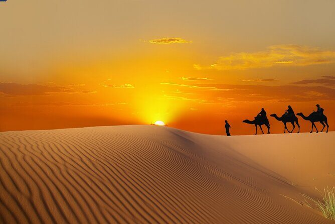 Dubai Sunrise Desert Safari - Getting to the Desert: Pickup, Group Size, and Mobile Ticket