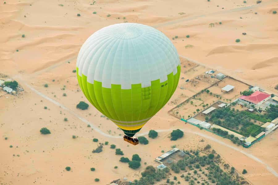 Dubai: Sunrise Hot Air Balloon Flight, Breakfast, Camel Ride - Key things to know before you go
