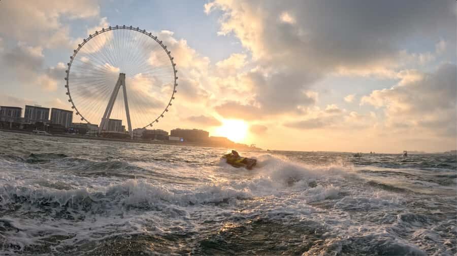 Dubai: Sunrise Jetski Tour with Guide and Photos - Shark Jetski Yacht Club: where your morning starts