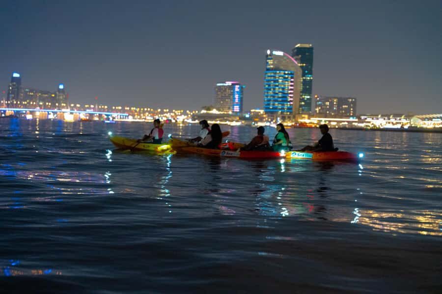 Dubai: Sunset/Night Dubai Creek Kayak Tour - The Burj Khalifa View: A Skyline You Can Feel at Water Level