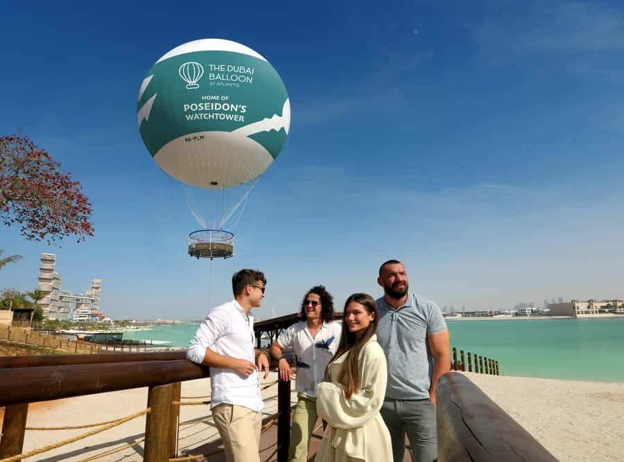 Dubai: The Dubai Balloon at Atlantis - Getting There: Atlantis, Aquaventure, and the Easiest Route