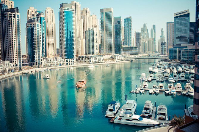 Dubai Top Five Attraction Tour Tickets & Armani Buffet Dinner - Souk Madinat Jumeirah: where the tour adds texture