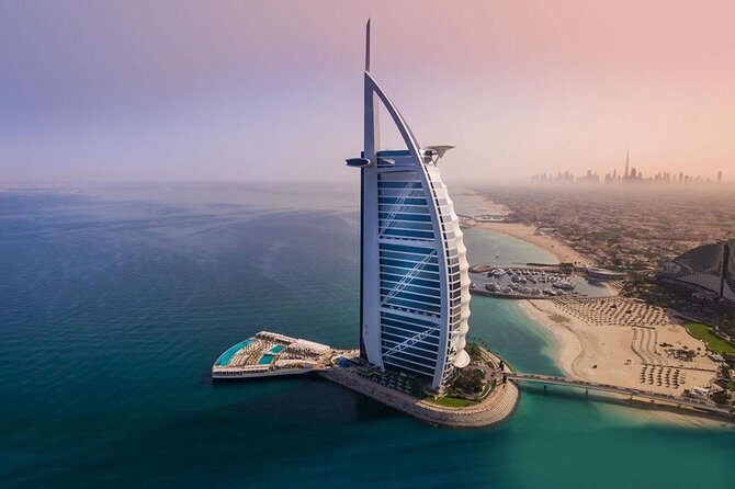 Dubai Tour - Burj Al Arab and Palm-area viewpoints: photo stops for the iconic sail