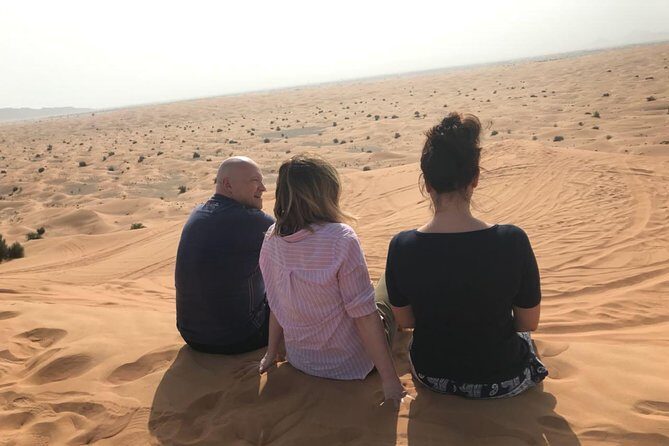Dubai: Unique MORNING 4WD Red Dunes Safari - Sandboarding and Camel Riding: Two Fun Parts That Balance the Adrenaline