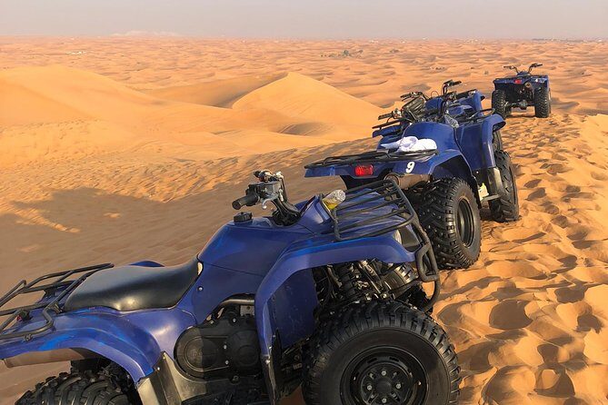 Dubai: Unique MORNING Quad Bike Red Dunes Safari - Quick hits: What you really get in this Dubai morning desert quad safari