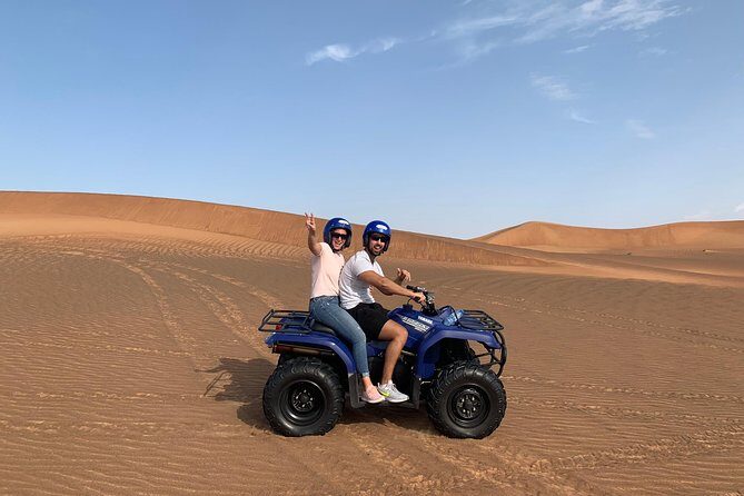 Dubai: Unique SUNSET Quad Bike Red Dunes Safari - Price and value: does $99 really cover what you want?
