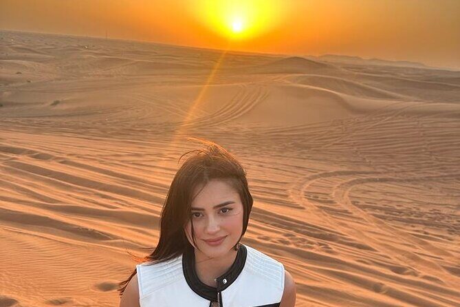 Dubai VIP Desert Safari & Sunset , Camel Ride, Premium dinner - Camel Ride and Sandboarding: Easy, Fun, and Right on Schedule