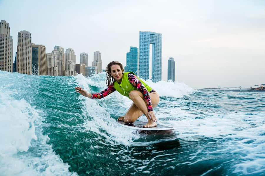 Dubai wakesurfing & wakeboarding: Snacks & drinks included! - The Boats Matter: Nautique S21 and G23 for Real Riding Time