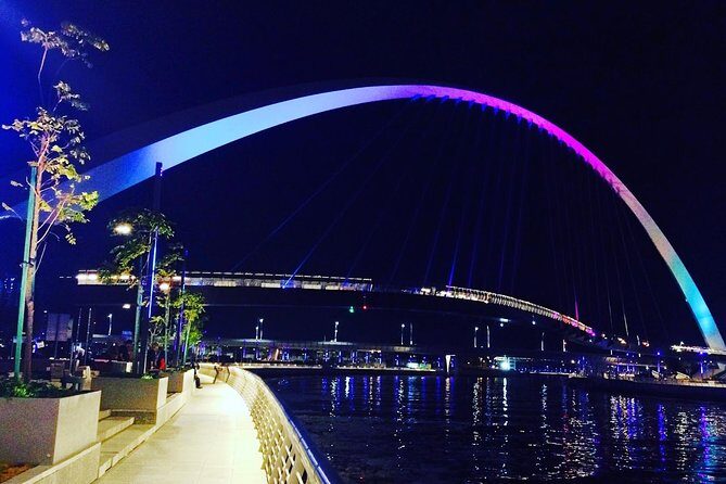 Dubai Water Canal Modern Yacht Cruise: Luxury, Scenic Views Await - Boarding at Jaddaf Waterfront: Where You Start Matters