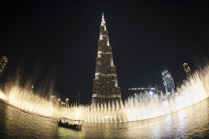 Dubai Water Fountain Show And Lake Ride in Dubai With Transfer - Burj Khalifa Lake: why the fountain’s design matters to your photos