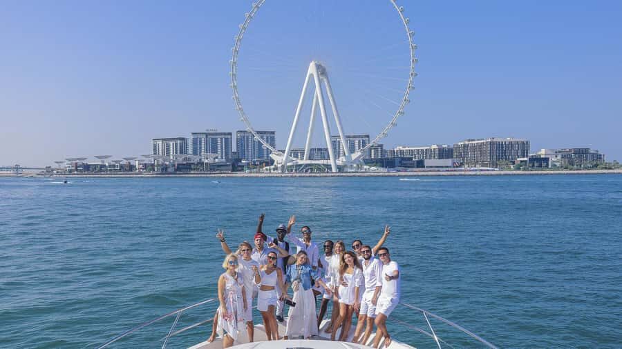 Dubai Waves & Dunes: Luxury Yacht Cruise w/ Red Dunes Safari - Guide Quality Makes a Difference: Shari, Ali, Ayub, Awais, and Muhram Ali