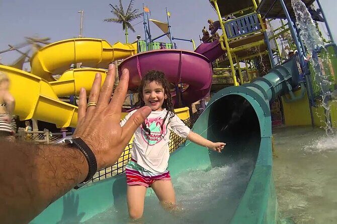 Dubai Wild Wadi Water Park - Master Blaster and the adrenaline lane