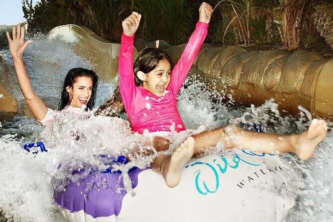 Dubai Wild Wadi Water Park tickets with optional transport - Included comfort perks: showers, loungers, and life jackets
