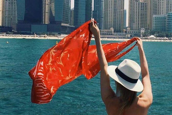 Dubai Yacht Sea escape Cruise, Swim, Tan & Sightsee! - Price and value: $269 for up to 6 people