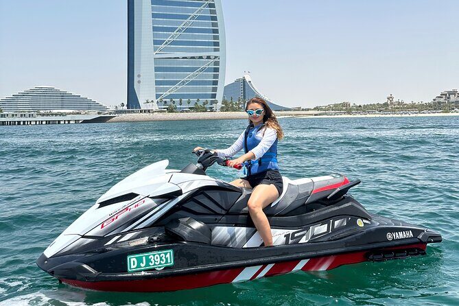 Dubai Yamaha Jet Ski GP1900R – Free Drinks & Snacks - Photo and video service: turn quick splashes into real keepsakes