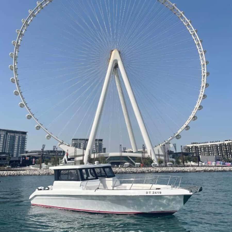 Dubai:Best Fishing Trip-4Hours - The landmarks you’ll see between casts: Ain Dubai, Atlantis, Burj Al Arab