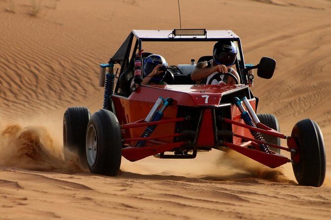 Dunes Buggy Drive In Red Desert Dubai - First Steps: Hotel Pickup, AC Ride, and Arriving in Lahbab