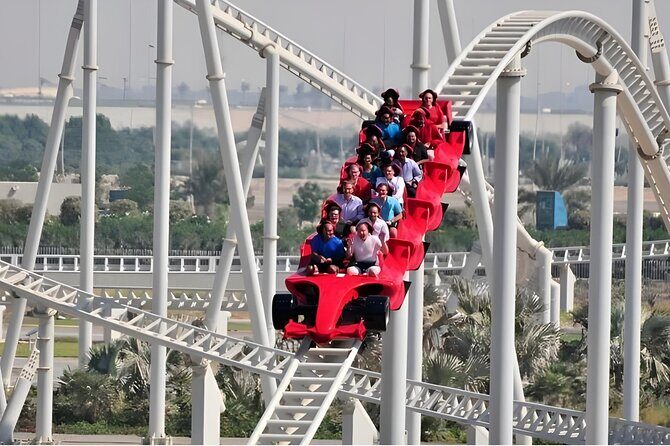 Entrance ticket to Ferrari World Abu Dhabi theme park - Family time: kids driving school and racing for everyone