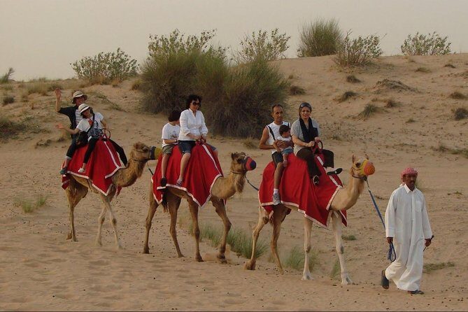 Evening Desert Safari Abu Dhabi with Dinner - Camel Stop and Henna: Little Camp Extras That Add Personality