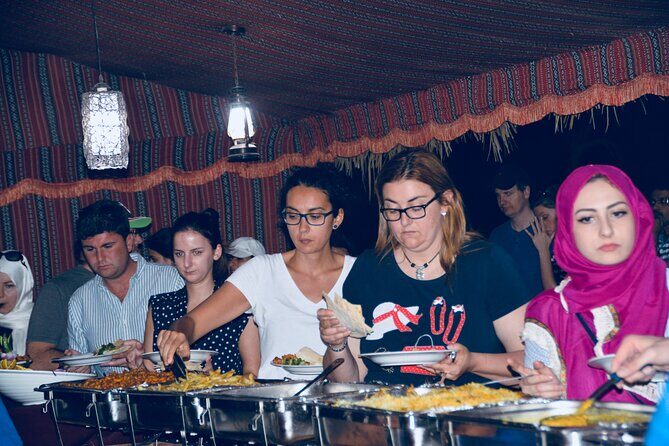 Evening Desert Safari Abu Dhabi with Hot BBQ Dinner - Hot BBQ dinner and the live shows under the stars