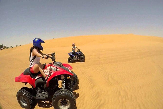 Evening Desert Safari BBQ Dinner With Quad Bike & Sand boarding - Quad Bike Time: Your 25 Minutes of Real Control
