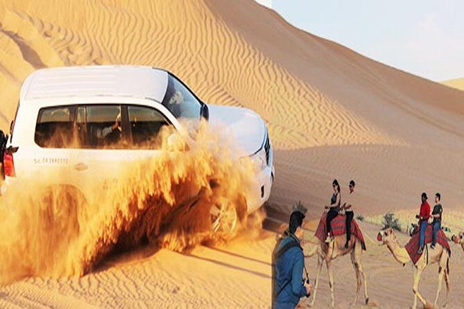 Evening Desert Safari Dubai with BBQ Dinner (Pick Up By Bus) - Dune bashing in 4x4: the part your body should prep for