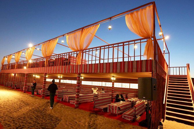 Evening Desert Safari Dubai With Buffet, Dune Bashing, Camel Riding, and Tanura - Tanoura, Belly Dancing, and Fire Shows: What You Should Expect