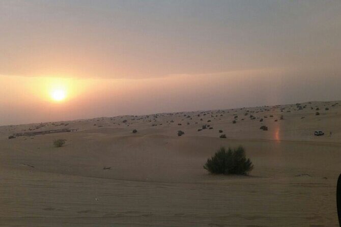 Evening Desert Safari Tour With Live Enterterment And BBQ Dinner - Lahbab desert time: red dunes and photo-worthy light