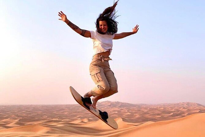 Evening Desert Safari Tours - Lahbab red dunes are the whole point at sunset