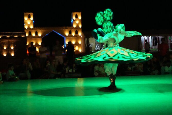 Evening Desert Safari with 30 Minutes ATV/Quad Bike Tours - The desert camp shows: fire, belly dance, and Tanoura style