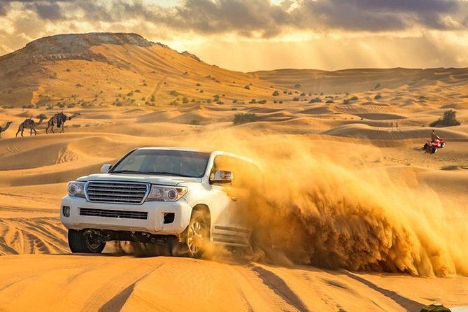 Evening Desert Safari with BBQ Dinner & self-drive Quad biking - Quad Biking (Self-Drive, 25 Minutes): Freedom With a Setup to Understand