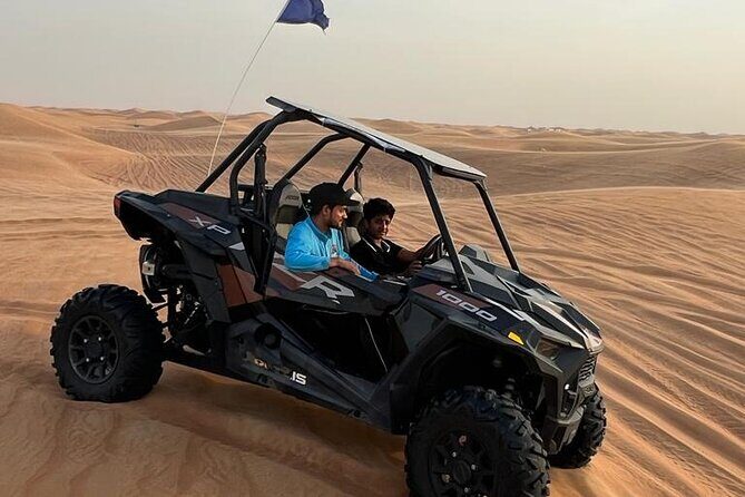 Evening Desert Safari with Dune Buggy Ride& BBQ Dinner–Shared Car - Dinner at the camp: BBQ buffet, Arabic coffee, and live shows that stay in the same evening